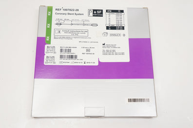 Abbott 1007822-28 Multi-Link Mini Vision Coronary Stnt 2.25mm x 28mm (x)